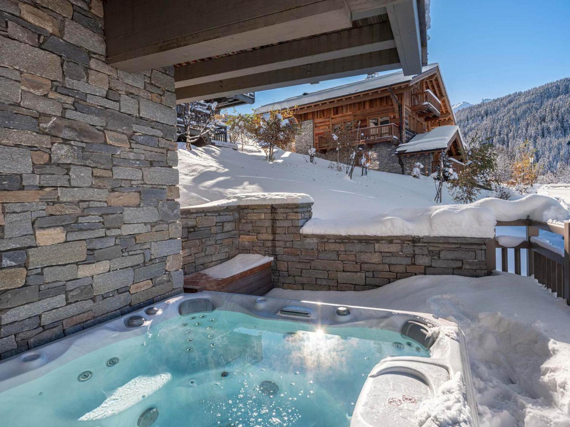 Chalet De Luxe Avec Jacuzzi Et Garage A Courchevel - Fr-1-563-30 Villa Exterior photo